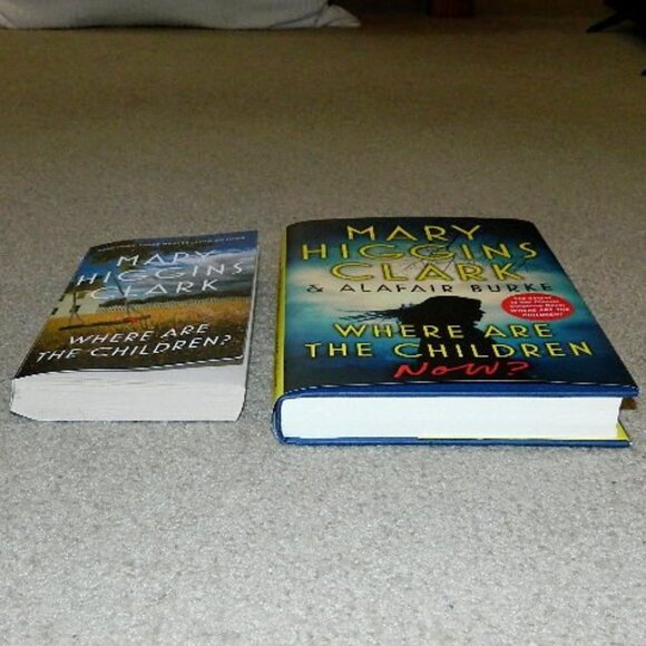 Mary Higgins Clark WHERE ARE THE CHILDREN NOW 2 Books HB PB Bundle - Picture 3 of 10